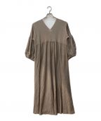 outersunsetアウターサンセット）の古着「high gauge knit dress 1241004」｜ブラウン
