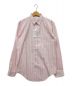 COMME des GARCONS SHIRT（コムデギャルソンシャツ）の古着「フォーエバーストライプシャツ」｜ピンク×ホワイト