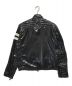 MONCLER (モンクレール) アームロゴダウンジャケット ブラック サイズ:SIZE 3：29800円