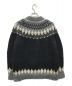 BATONER (バトナ―) モヘアウールノルディックセーター ブラック サイズ:1：12800円