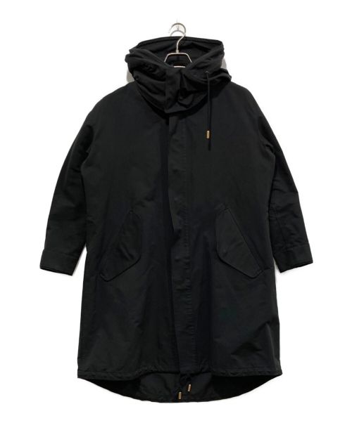 THE RERACS（ザ リラクス）THE RERACS (ザ リラクス) モッズコート ブラック サイズ:38の古着・服飾アイテム