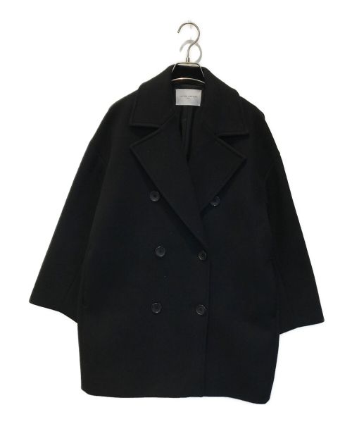 UNITED ARROWS（ユナイテッドアローズ）UNITED ARROWS (ユナイテッドアローズ) メルトンPコート ブラック サイズ:36の古着・服飾アイテム
