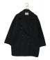 UNITED ARROWS（ユナイテッドアローズ）の古着「メルトンPコート」｜ブラック