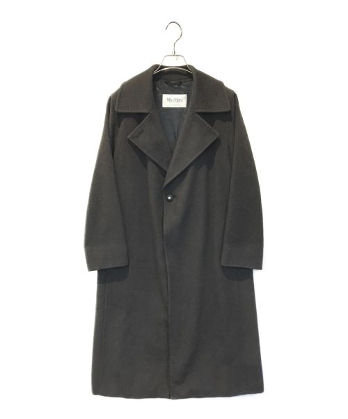 MaxMara（マックスマーラ）MaxMara (マックスマーラ) カシミヤコート ブラック サイズ:36の古着・服飾アイテム