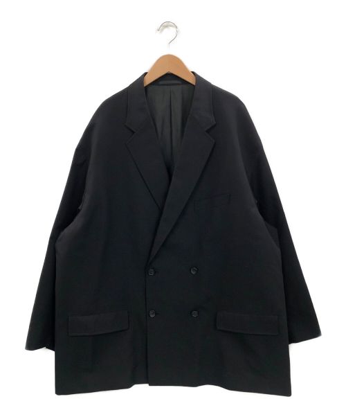 Graphpaper（グラフペーパー）Graphpaper (グラフペーパー) Vist Wool Double Jacket ブラック サイズ:Fの古着・服飾アイテム