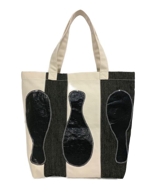 KHOKI（コッキ）KHOKI (コッキ) Souvenir tote bag アイボリー サイズ:-の古着・服飾アイテム