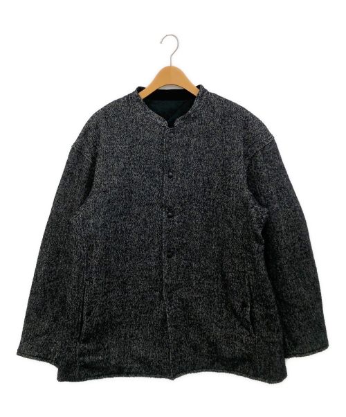 nanamica（ナナミカ）nanamica (ナナミカ) Reversible Insulation Jacket グレー×ブラック サイズ:Lの古着・服飾アイテム