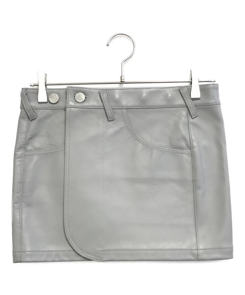 RANDY（ランディー）RANDY (ランディー) POLE POST Wrap skirt グレー サイズ:ONEの古着・服飾アイテム