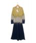 MURRAL（ミューラル）の古着「water mirror knit dress」｜ネイビー