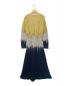 MURRAL (ミューラル) water mirror knit dress ネイビー サイズ:1：17800円