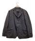 COMME des GARCONS HOMME（コムデギャルソン オム）の古着「製品染めポリ縮絨ジャケット」｜ブラック