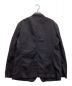 COMME des GARCONS HOMME (コムデギャルソン オム) 製品染めポリ縮絨ジャケット ブラック サイズ:S：25800円