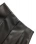 中古・古着 BLENHEIM (ブレンヘイム) フェイクラムスキンレザーロングタイトスカート ブラック サイズ:SIZE XXS：5800円