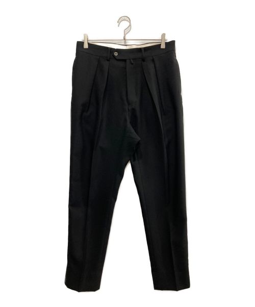 NEAT（ニート）NEAT (ニート) タックパンツ ブラック サイズ:48の古着・服飾アイテム