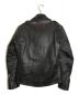 SEVESKIG (セヴシグ) レザーライダースジャケット ブラック サイズ:s：40000円