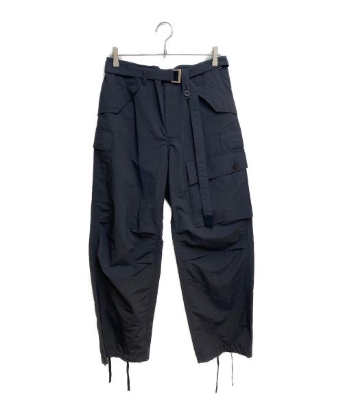 sacai（サカイ）sacai (サカイ) 23AW Matte Taffeta Pants ブラック サイズ:2の古着・服飾アイテム