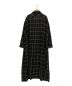 L'appartement (アパルトモン) REMI RELIEF CHECK SHIRT DRESS ブラック サイズ:F：27800円
