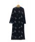 Mame Kurogouchi (マメクロゴウチ) フローラルジャガードニットドレス ブラック サイズ:2：34800円