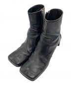 Acne studiosアクネストゥディオス）の古着「Leather Ankle Boots」｜ブラック