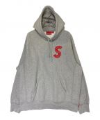 SUPREMEシュプリーム）の古着「S Logo Hooded Sweatshirt」｜グレー