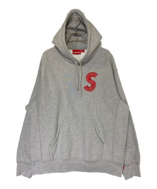SUPREME（シュプリーム）SUPREME (シュプリーム) S Logo Hooded Sweatshirt グレー サイズ:Lの古着・服飾アイテム