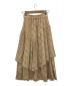HER LIP TO (ハーリップトゥ) Asymmetric Plaid Tulle Skirt ベージュ サイズ:S：5800円