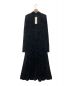 MURRAL (ミューラル) Snowflake jacquard velor dress ブラック サイズ:2：34800円