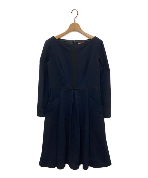 TOCCA（トッカ）TOCCA (トッカ) NUMBER ドレス ネイビー サイズ:6の古着・服飾アイテム