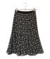 ANAYI (アナイ) シルエットフラワープリントティアードスカート ブラック サイズ:SIZE 36：4800円