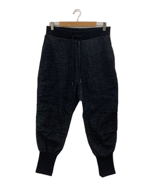 ripvanwinkle（リップヴァンウィンクル）ripvanwinkle (リップヴァンウィンクル) CLASSICAL BALLOON PANTS チャコールブラック サイズ:Lの古着・服飾アイテム