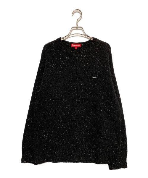 SUPREME（シュプリーム）SUPREME (シュプリーム) Small Box Speckle Sweater ブラック サイズ:Lの古着・服飾アイテム
