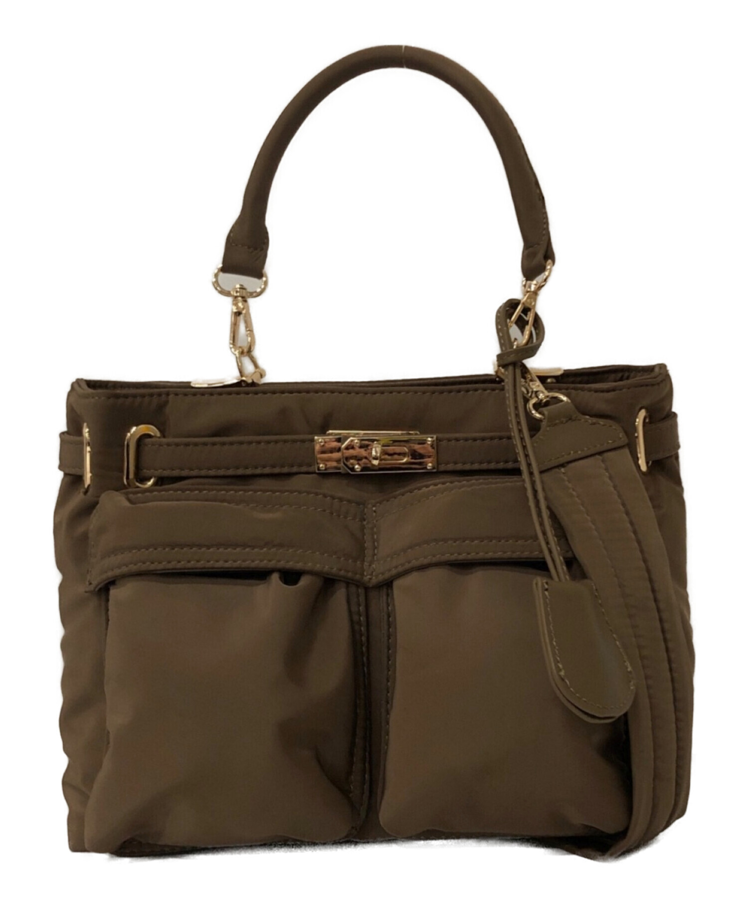 グッドグリーフ】BELTED SHOULDER BAG