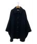 BLACK by moussy（ブラックバイマウジー）の古着「big silhouette wool coat」｜ブラック