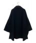 BLACK by moussy (ブラックバイマウジー) big silhouette wool coat ブラック サイズ:FREE：14800円
