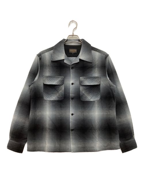 PENDLETON（ペンドルトン）PENDLETON (ペンドルトン) チェックシャツ　ネルシャツ グレー サイズ:Sの古着・服飾アイテム