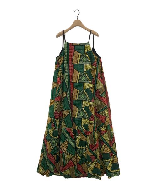Ameri（アメリ）Ameri (アメリ) LINDA TURKEY ORGANIC DRESS グリーン サイズ:Mの古着・服飾アイテム