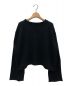 L'appartement (アパルトモン) Rollup Knit Pullover ブラック サイズ:-：12800円