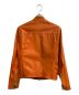 DSQUARED2 (ディースクエアード) マルチジップライダースジャケット オレンジ サイズ:44：7800円