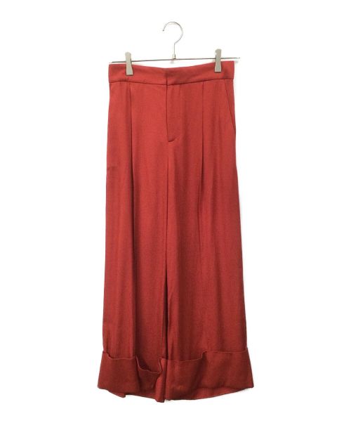 AERON（アーロン）AERON (アーロン) スカートパンツ　レッド レッド サイズ:34の古着・服飾アイテム