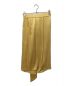 SALLY LAPOINTE (サリー・ラポイント) ラップスカート イエロー サイズ:2 未使用品：11800円