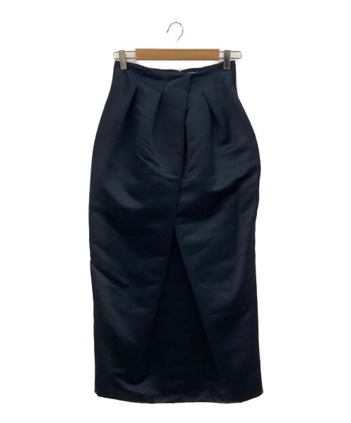 SEA（シー）SEA (シー) ヘビーサテン オリガミスカート ネイビー サイズ:1の古着・服飾アイテム