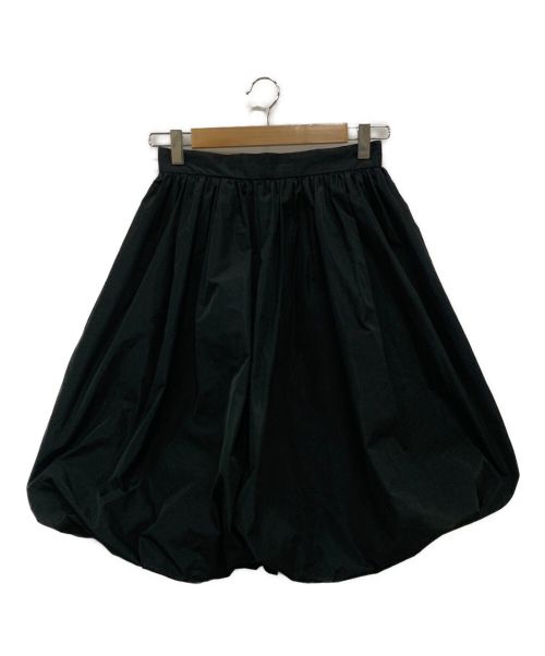 patou（パトゥ）patou (パトゥ) ファイユバブルスカート ブラック サイズ:34の古着・服飾アイテム