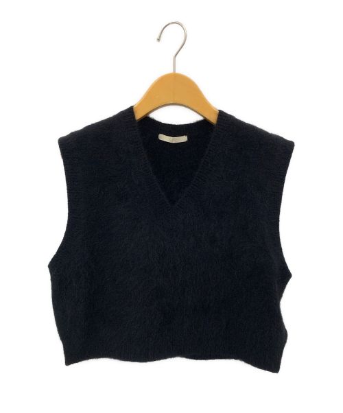 Plage（プラージュ）Plage (プラージュ) Cashmere Mix Fur Vest ブラック サイズ:Fの古着・服飾アイテム