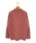 DRESSLAVE (ドレスレイブ) fox cashmere crew neck pullover ピンク サイズ:-：7800円