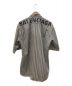 BALENCIAGA (バレンシアガ) ストライプ半袖シャツ ブラック サイズ:36：24800円