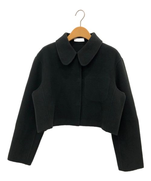 AKTE（アクテ）AKTE (アクテ) ショートリバージャケット ブラック サイズ:Fの古着・服飾アイテム