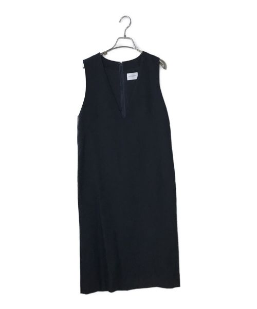 UNITED ARROWS（ユナイテッドアローズ）UNITED ARROWS (ユナイテッドアローズ) W/P ジャンパースカート ネイビー サイズ:36の古着・服飾アイテム