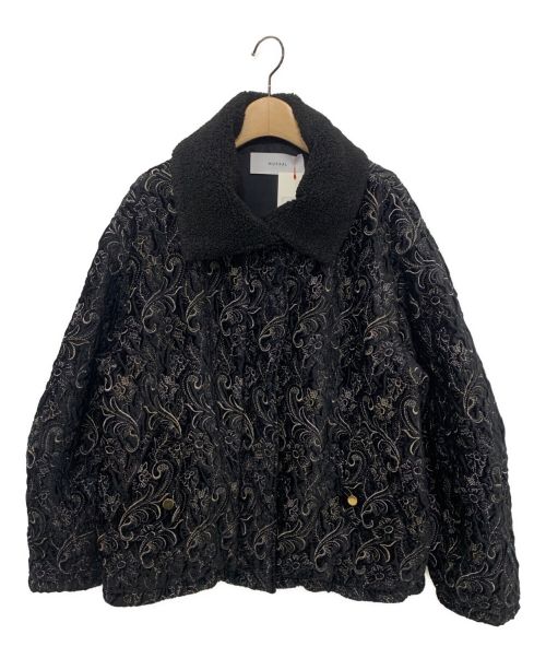 MURRAL（ミューラル）MURRAL (ミューラル) Ice flower embroidery jacket ブラック サイズ:Fの古着・服飾アイテム