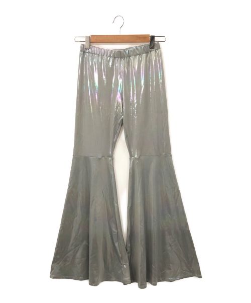 KISHIDAMIKI（キシダミキ）KISHIDAMIKI (キシダミキ) aurora fit trousers グレー サイズ:Fの古着・服飾アイテム