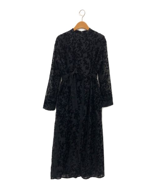 CLANE（クラネ）CLANE (クラネ) MINAMI TANAKA (ミナミ タナカ) フローレットオパールワンピース ブラック サイズ:1の古着・服飾アイテム